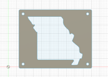 Load image into Gallery viewer, Warning label replacement - CHOOSE YOUR STATE!