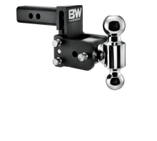 Load image into Gallery viewer, 2" SHANK - 2 BALL - BLACK 3"/5"/7"/9"