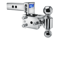 Load image into Gallery viewer, 2" SHANK - 2 BALL - CHROME 3"/5"/7"