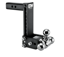 Load image into Gallery viewer, 2" SHANK -TRI BALL - BLACK 3"/5"/7"/9"