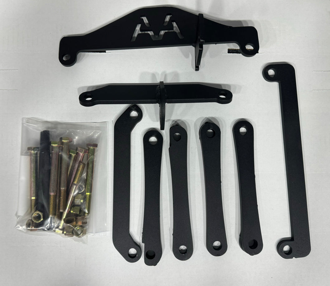 2015-24 HONDA RUBICON FRAME TAB STIFFENERS & DIFF BRACE