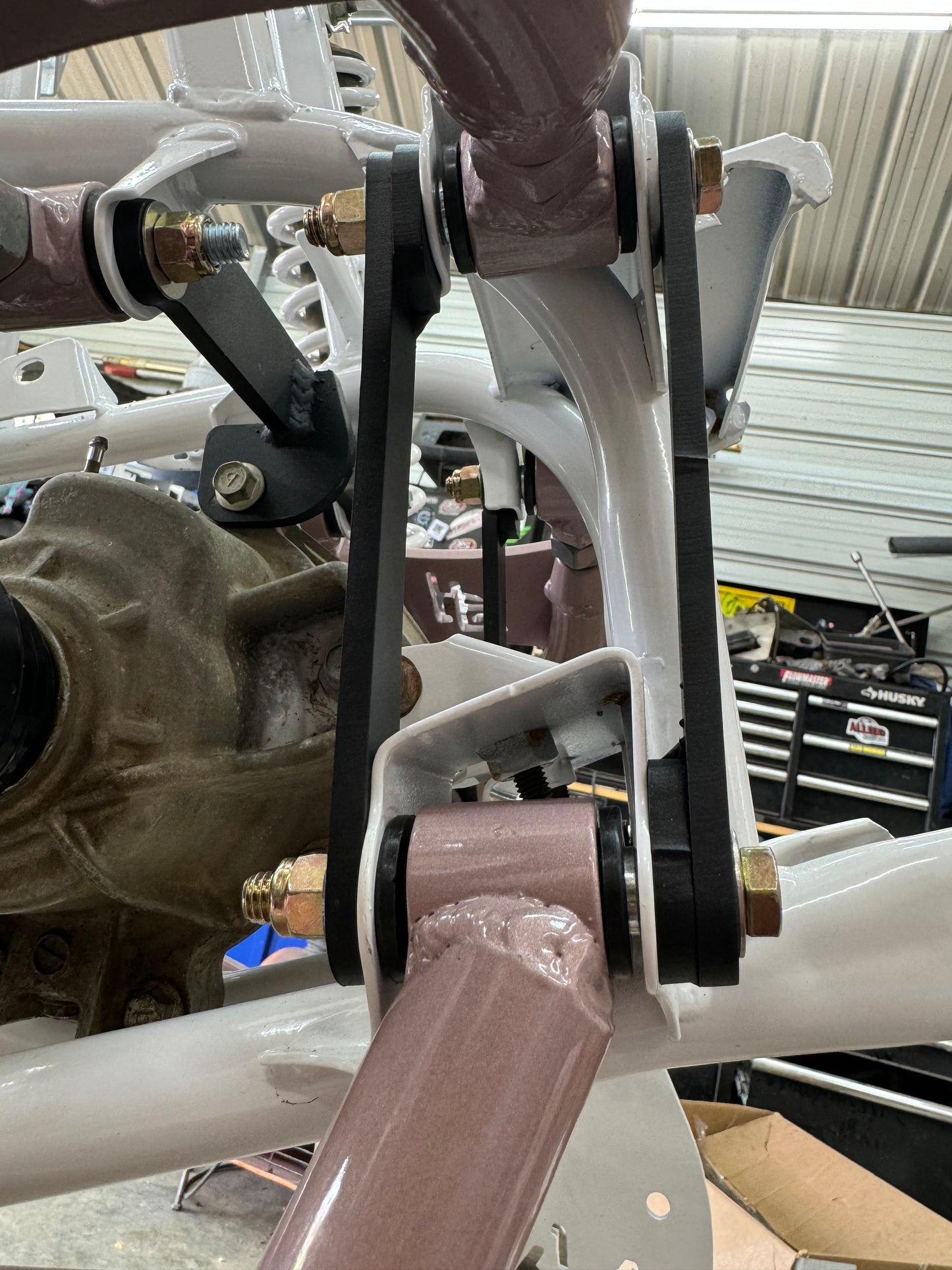 2015-26 HONDA RUBICON FRAME TAB STIFFENERS & DIFF BRACE