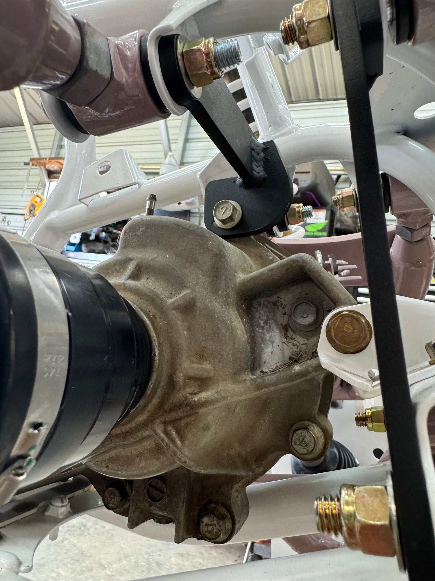 2015-26 HONDA RUBICON FRAME TAB STIFFENERS & DIFF BRACE