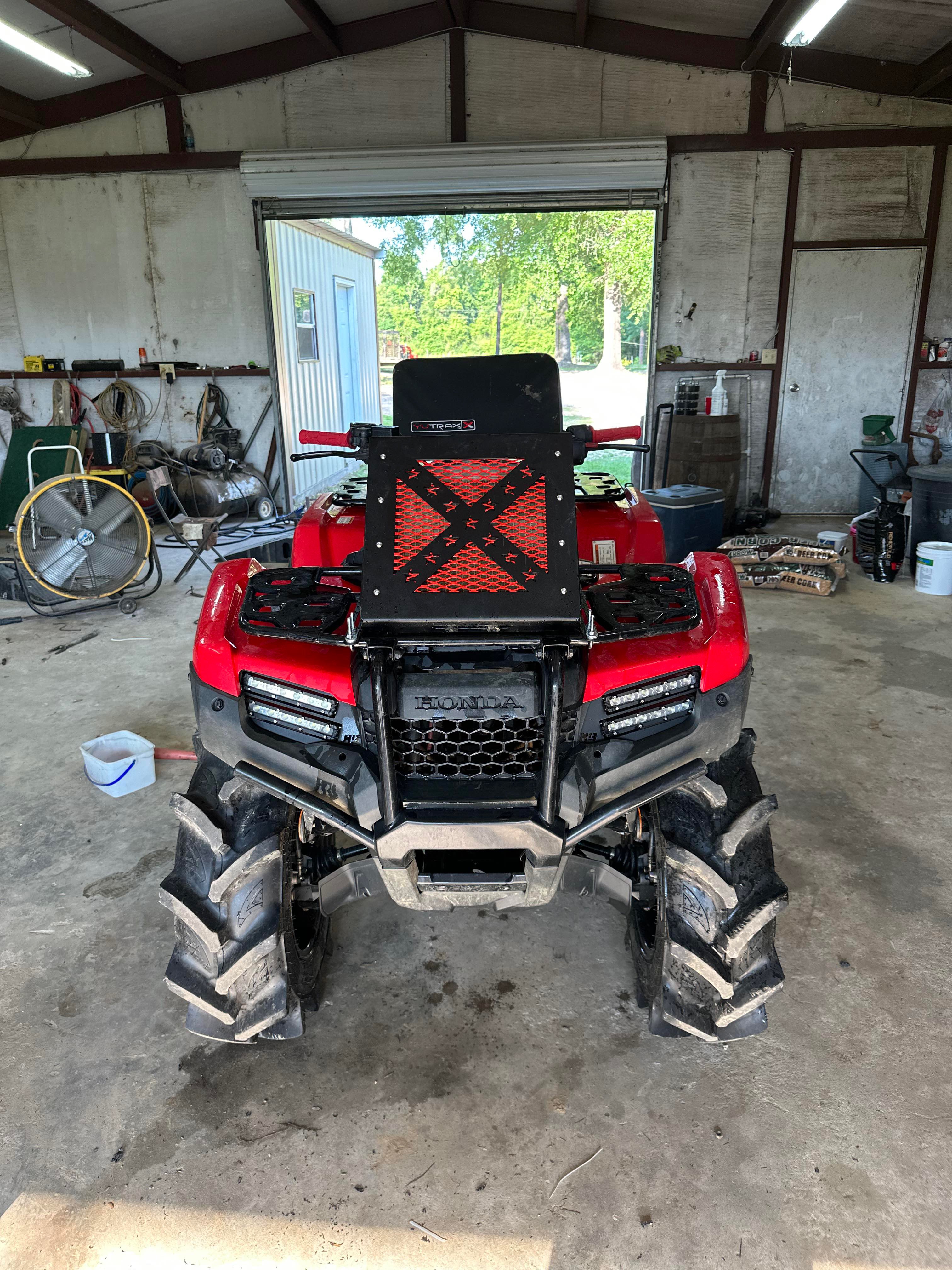 2012 & 2013 Foreman 500 Radiator relocation kit – DoubleA-Specialties