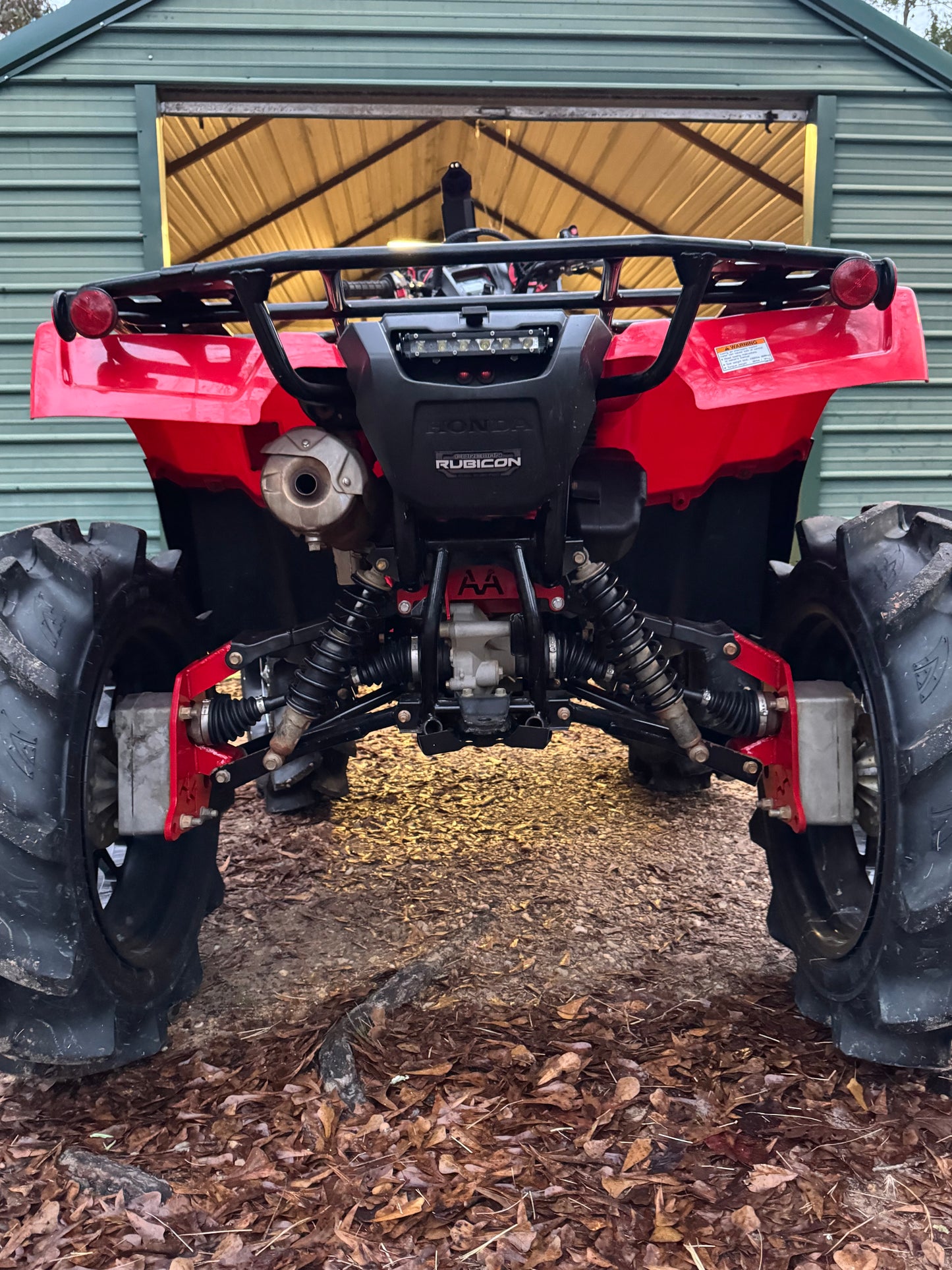 2015-26 HONDA RUBICON FRAME TAB STIFFENERS & DIFF BRACE