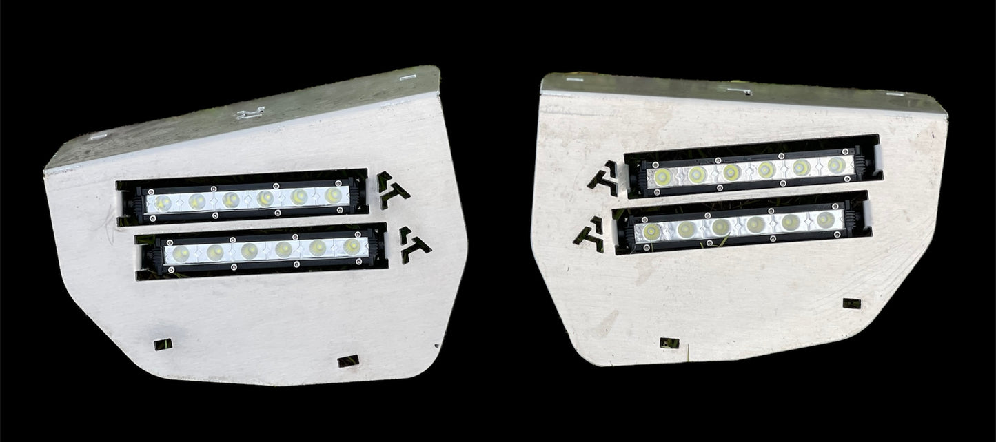 Dual 7” LED HEADLIGHTS 2014-26 Honda Rancher/Foreman/Rubicon