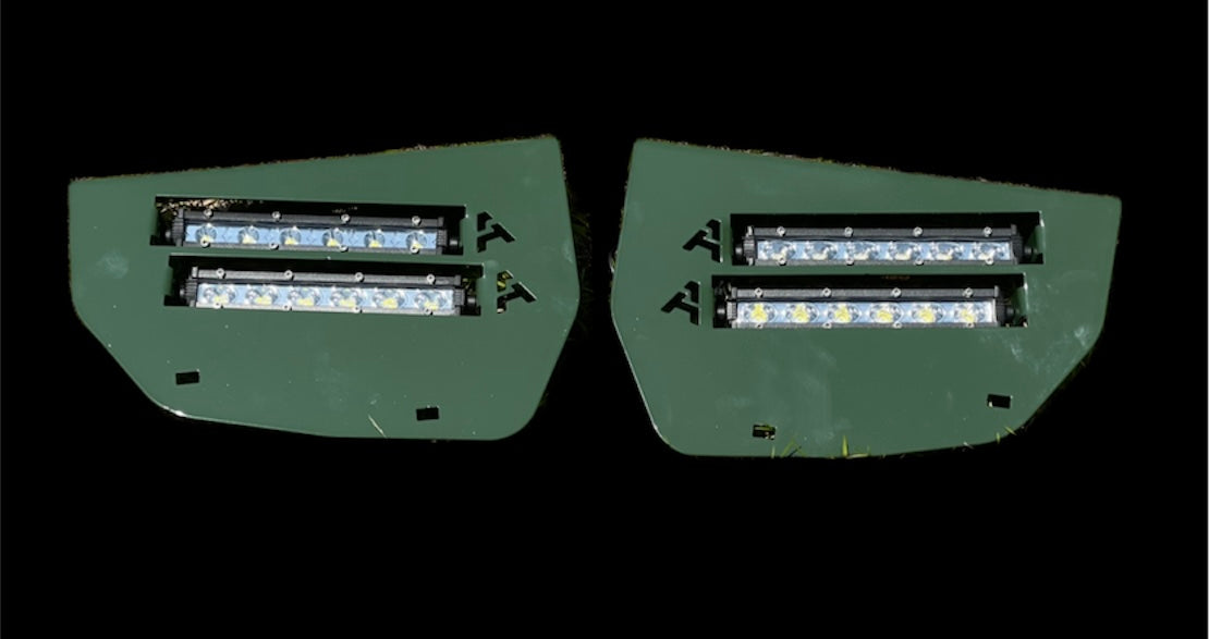 Dual 7” LED HEADLIGHTS 2014-26 Honda Rancher/Foreman/Rubicon