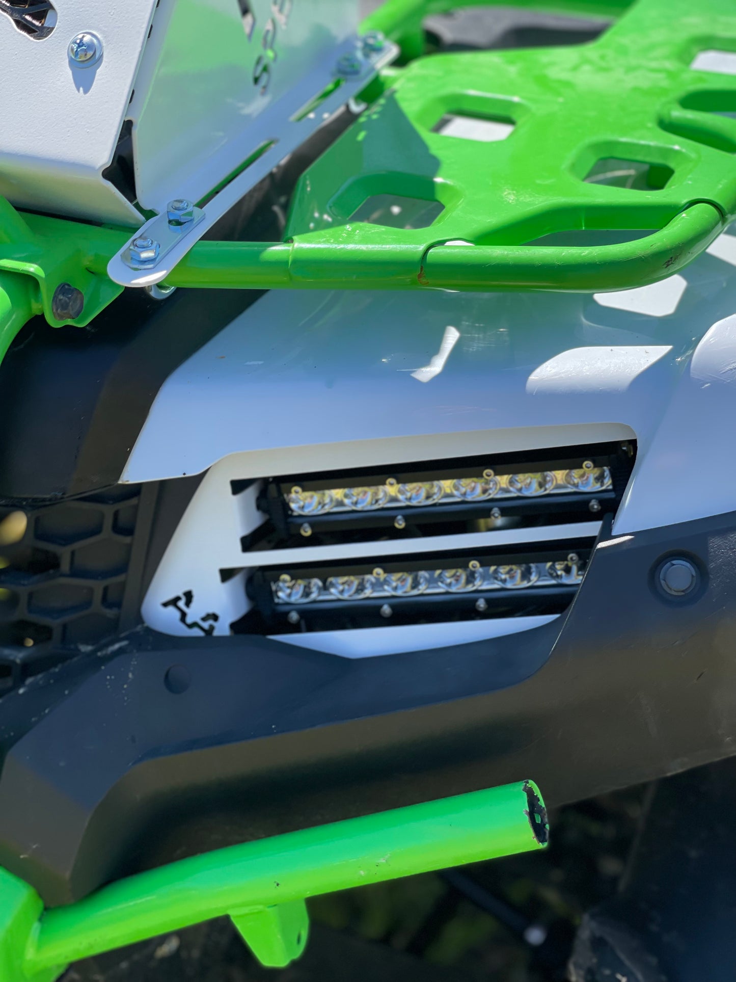Dual 7” LED HEADLIGHTS 2014-26 Honda Rancher/Foreman/Rubicon