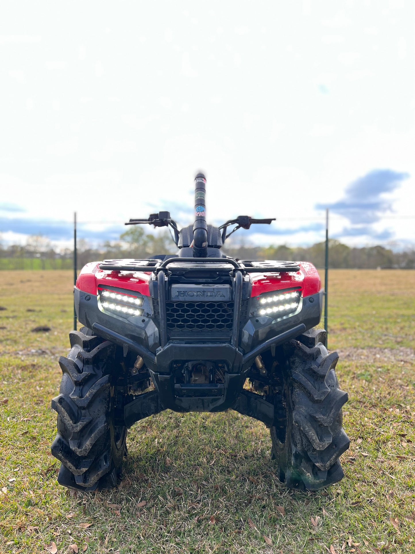 Dual 7” LED HEADLIGHTS 2014-26 Honda Rancher/Foreman/Rubicon